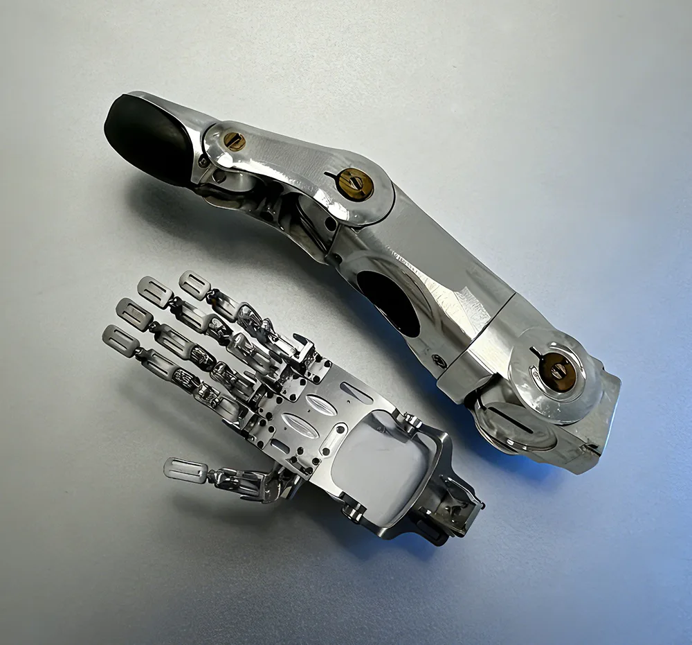 Robotin osien käsittely