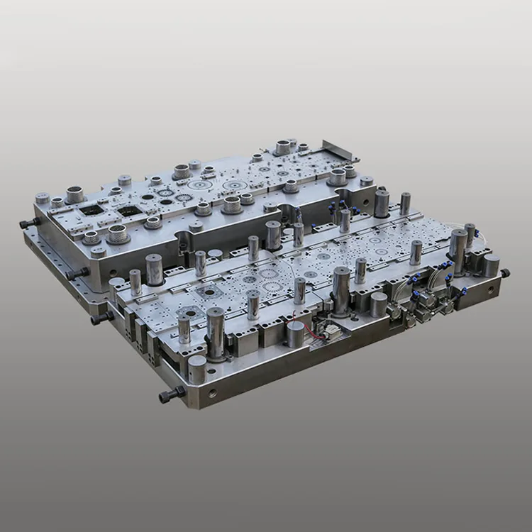 Kaksirivinen progressiivinen suulake jääkaapin kompressorille